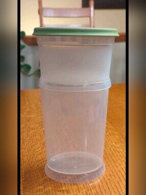 PAMPERED CHEF #1787 Fresh Herb or Asparagus Keeper - 3 Pieces